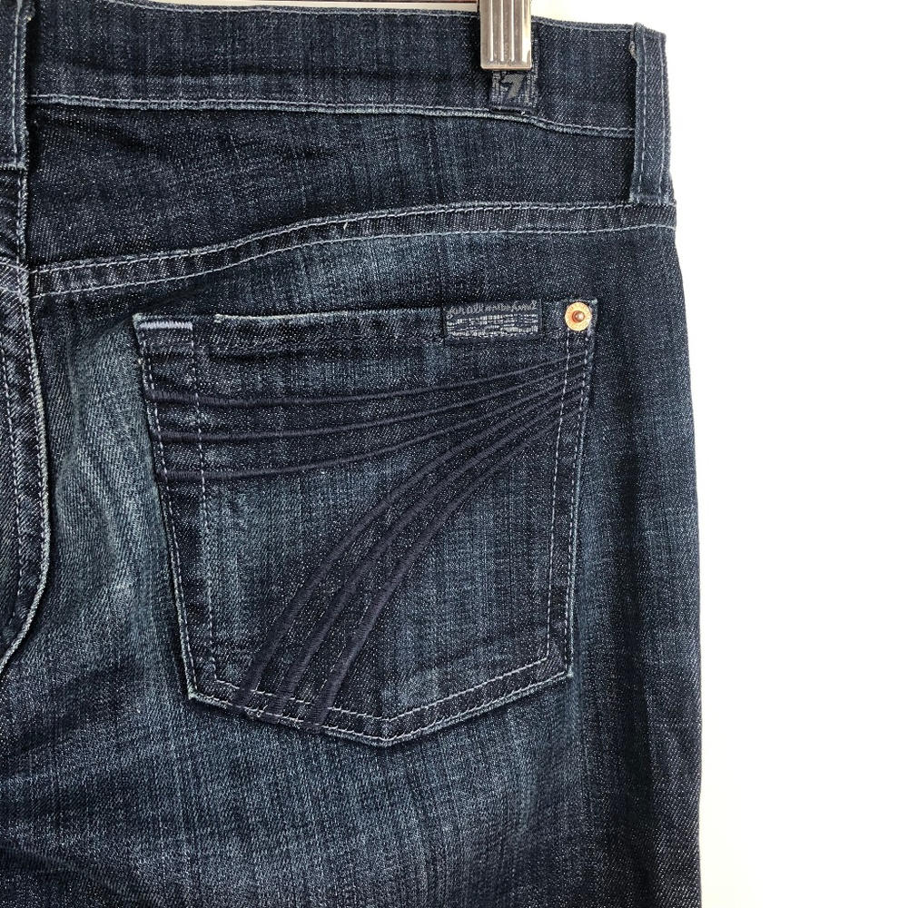 7FAM Dojo Wide Leg Jeans Size 29